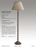 Metal Spools Floor Lamp