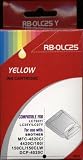 set of two compatible brother lc25 yellow inkjets for lc700y..