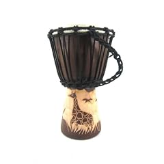 30cm Profi Djembe Trommel Kinder Bongo Giraffe Guter Klang 1