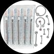 EXTERNALLY THREADED BASIC JEWELRY KIT 16G
