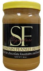 SF Signature Fondue Chocolate, Peanut Butter, 36-Ounce Plastic Jar (Pack of 2)