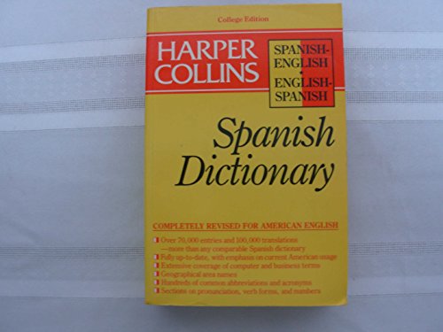 Harper Collins Spanish Dictionary College Edition