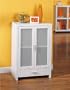 Organize It All Double Door Cabinet in White