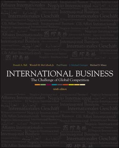 International Business: The Challenge of Global Competition