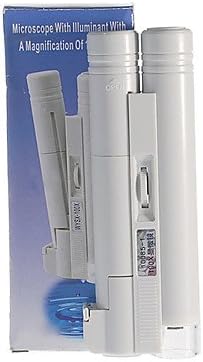 Stars Portable 100X Microscope with LED Illumination (2*AA)