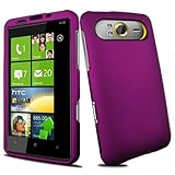 T-Mobile HTC HD7 Rubberized Hard Case - Purple