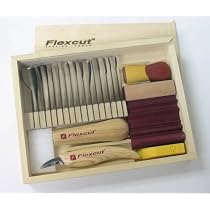 Flexcut Starter Carving Set with FREE Relief Carving DVD