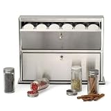 Chrome Spice Cabinet by RSVP