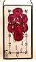 Charles Rennie Mackintosh Roses and Dewdrops Panel in Stained Glass Charles Rennie Mackintosh Roses and Dewdrops Panel in Stained Glass