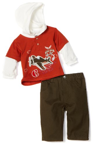 Baby Rebels Baby-boys Newborn Aviator Classic Clothing Set,