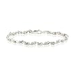 10K White Gold 1/2 ct. Diamond Tennis Bracelet (8")