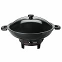 Aroma 7-qt. Electric Wok with Heavy-Duty, Nonstick Body and Lid