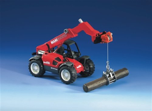 Childrens Toyshop  Spielwaren : Bruder Spielwaren 02126 Manitou Teleskoplader MLT 633
