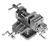 Palmgren 30301 32 Cross Slide Vise 3.0 Inch