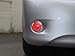 Rear Bumper Marker Chrome Trim Rings Fit 2009 - 2010 Toyota Corolla