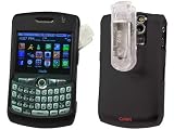 BLACK Cellet Proguard Plastic Snap On Case Cover for Blackberry Curve 8300 8310 8320 8330 (ATT Cingular Verizon Wireless Alltel Sprint US Cellular)