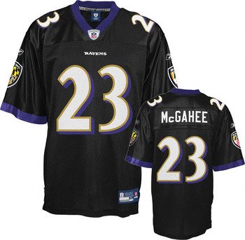 Youth Large (14-16) NFL Baltimore Ravens Willis McGahee #23 Throwback Football Jersey