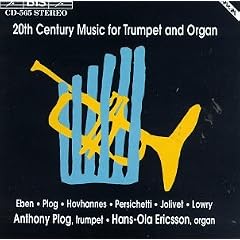 20th Century Music for Trumpet and Organ