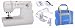 Janome 660 Jem Gold Sewing Machine with Quilt Ensemble