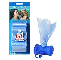 Bone-Shaped Plastic Bag Dispenser with Refills