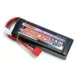 11.1V 2200mAh 25C Li-Poly Battery Pack with Dean Connector for 400/500 Class RC Helicopter OR Airsoft Guns/Rifles