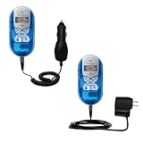 Essential Kit for the Cingular Firefly - includes Car and Wall Charger with Rapid Charge Technology - Gomadic Brand w/ TipExchange Technology