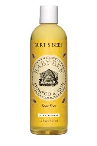 Burts Bees Baby Bee Fragrance -Free Shampoo & Wash, 12-Ounce Bottles (Pack of 3)