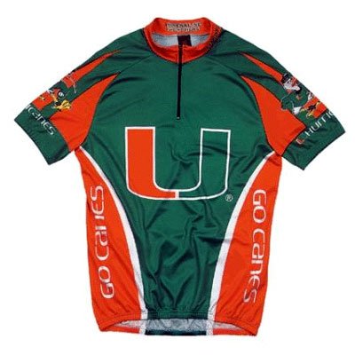 University of Miami Hurricanes Cycling Jersey