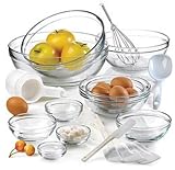 Anchor Hocking 10-Piece Mixing Bowl Set with Kitchen Gadges and Kitchen Tools