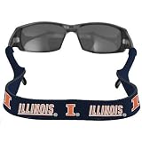 Illinois Fighting Illini Navy Blue Neoprene Retainer Sunglasses Holder