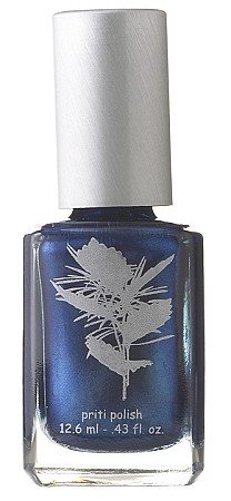 Nail Polish #633 Cornflower metallic blue)