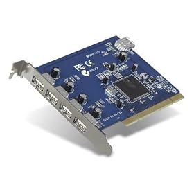 Digiconnect by Belkin USB 2.0 Hi-Speed 5-Port PCI Card, NEC Chipset, Retail Packaged