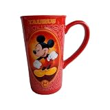 Tall Disney Mickey Mouse Taurus Zodiac Mug