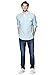 GUESS Men's Sunset Regular-Fit Slub Popover Shirt
