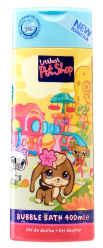 Childrens Toyshop  Health & Personal Care : Littlest Pet Shop Mild & Gentle Bubble Bath 400ml
