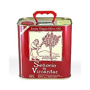 Senorio de Vizcantar Extra Virgin Olive Oil by La Tienda - 2.5 Liter Tin by Senorio de Vizcantar