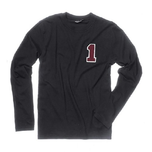 Vacuum Langarmshirt Männer, schwarz