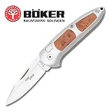 Boker Toplock Folding Knife Thuya Wood