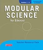 GCSE modular science for Edexcel. Modules 1-6, Teacher's resource pack