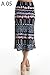 2LUV Women's High Waisted A-Line Knit Midi Skirt