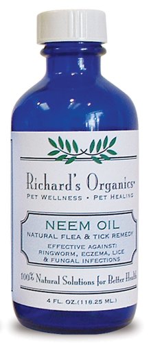 Synergy Richard's Organics Pet Wellness/Pet Healing Neem Oil, 4 Ounce