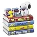 XfürU 07-0802 - Snoopy: Kunstharz Spardose Snoopy & Woodstock auf Büchern