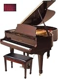 5'7 Parlor Grand Piano (Brown Sapeli Mahogany)