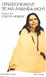 L'enseignement de M� Ananda Moy�