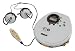 RCA RP2463 Portable CD Player (White)