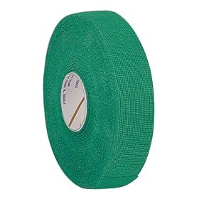 Description - Single Roll SAF-T-TAPE, Size - 3/4" x 30 yd., Color - Green, Self-Adhering Gauze (1 Roll)