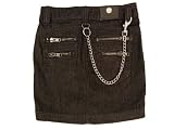 Antik Denim Zipper Mini Skirt