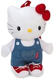 Hello Kitty Overall Jeans Plush Figure Backpack