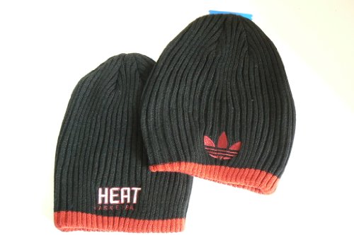 NBA Miami Heat 2 Tone Ribbed Beanie