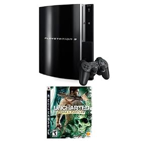 Sony Playstation 3 160GB w/ Bonus Uncharted: Drake's Fortune